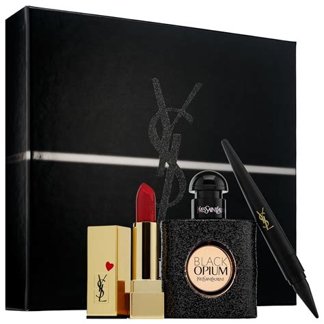 set parfum yves saint laurent|opium gift sets on offer.